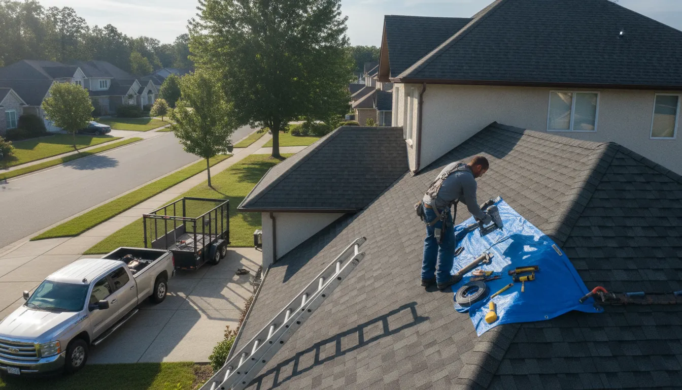 Trusted Storm Damage Roof Repair for Erin Homes & Businesses